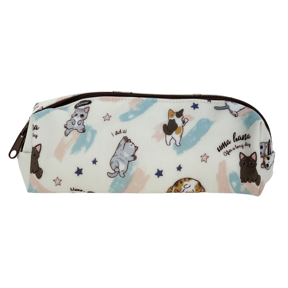 Waterproof Cat Large Pencil Case Makeup Pouch